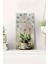 Çiçek Desenli Fincan Tasarımlı Uv Baskı Mdf Tablo Saat 30X60 cm – USD196 1