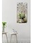 Çiçek Desenli Fincan Tasarımlı Uv Baskı Mdf Tablo Saat 30X60 cm – USD196 5