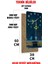 Kâbe ve Hilal Manzaralı Uv Baskı Mdf Tablo Saat 30X60 cm – USD190 7