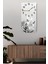 Şık ve Modern Tasarım Mdf Tablo Saat – 30X60 cm Uv Baskı – USD197 2