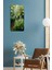 Doğa Manzaralı Orman ve Çiçek Desenli Uv Baskı Mdf Tablo Saat 30X60 cm – USD187 4