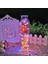 Pilli Renkli Peri LED Işık Dekoratif Aydınlatma 5 Metre Rgb LED 6