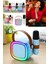 Taşınabilir Bluetooth Hoparlör Kablosuz Karaoke Yılbaşı Müzik Eğlence Bluetooth Hoparlör Mikrafonlu 5