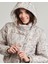 Kadın Mont Bej Mont Kısa Hillgate Aop Cropped Puffer 5