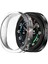Samsung Galaxy Watch 8 44MM ile Uyumlu Kasa ve Ekran Koruyucu 360 Tam Koruma Silikon Kılıf 3