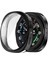Samsung Galaxy Watch 8 44MM ile Uyumlu Kasa ve Ekran Koruyucu 360 Tam Koruma Silikon Kılıf 3