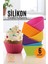 Modacar Silikon Muffin Kalıbı - Sürekli Kullanım Muffin Kek Kalıbı 6 Adet 1