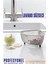 Modacar Lavabo Süzgeci -Lavabo Çöplüğü - Lavabo Içi Çöp Süzgeci 304 Paslanmaz Çelik 1