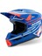 Sm3 Youth Wurx Off-Road Çocuk Genç Motosiklet Kaskı Mavi Beyaz Kırmızı 1