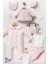 Naka Concept Cotton Dream Pembe Müslin Yenidoğan Kız Bebek Hastane Çıkış Seti 1