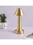 Çatı Model Gold Renk Şarjlı Dokunmatik 3 Renkli LED Masa Lambası 1