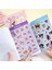 Sanrio Kuromi Karakter Sticker Defter Seti 1 Adet (450) Adet 3