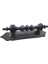 Antika Tarz Dekoratif Pirinç Ağır Kapı Çekme Kolu 280X65 Mm, Oksit 1