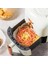 50 Adet 20 cm Air Fryer Pişirme Kağıdı Tek Kullanımlık Yağ Geçirmez Yuvarlak Tabak Model Pvc 2