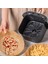 50 Adet 20 cm Air Fryer Pişirme Kağıdı Tek Kullanımlık Yağ Geçirmez Yuvarlak Tabak Model Pvc 3