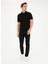 Siyah Erkek Slim Fit T-Shirt GTP04IY024 Dmls 4
