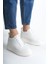 Kadın Gizli Topuk Beyaz Spor Ayakkabı 5