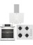 Beyaz Ankastre Set ( Ala 322 W + Ala 159 Dhw + Ala 535 W ) 1