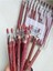 Dudak Kalemi Matte Color Lipstick Jumbo Kalın Kalem Ruj Waterproof 12LI Set 4