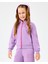 G Lw Fleece Full Zıp Sweatshirt Büyük Kız Çocuk Mor Sweatshirt SK2520009-4009 4