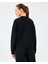 W Essential Crewneck Sweatshirt Kadın Siyah Sweatshirt S2610011-3817 3