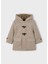 4-10 Yaş Arası Trenç Style Mont - Bej 2