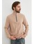Fitilli Yarım Fermuarlı Sweatshirt 6
