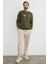 3 Iplik Nakışlı Bisiklet Yaka Sweatshirt 3