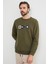 3 Iplik Nakışlı Bisiklet Yaka Sweatshirt 5
