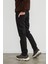 Fermuarlı Straight Jean Pantolon 6