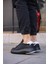Felibord Bağcıklı Basic Erkek Sneaker Beyaz Siyah Beyaz 4