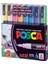 Posca Pc-3m 0.9-1.3 Su Bazlı Boyama Markörü Seti Simli Renkler 8 Renk 1