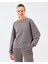 W Essential Crewneck Sweatshirt Kadın Gri Sweatshirt S2610011-3920 1