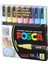 Posca Pc-3m 0.9-1.3 Su Bazlı Boyama Markörü Seti Pastel Renkler 8 Renk 1