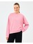 W Essential Crewneck Sweatshirt Kadın Mor Sweatshirt S2610011-0744 1