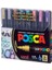 Posca Pc-5m 1.8-2.5 Su Bazlı Boyama Markörü Seti Metalik Renkler 8 Renk 1