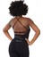 Virtus Çapraz Askılı Pedli Seamless/dikişsiz Büstiyer Siyah 3