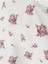 Çiçek Desenli Dantel Detaylı Pijama Takımı 2 Parça Beyaz Renk 6