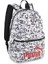 Phase Aop Backpack 079948 Unisex Sırt Çantası Beyaz 1