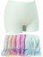 6'lı Pastel Renk Kız Çocuk Fitilli Atlet & Boxer Takım 5