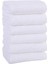 Beyaz 6 Adet El Yüz Havlusu Kadife Misafir Mutfak Banyo Spor Havlusu 30X50CM 1