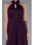 Halter Yaka Uzun Abiye Elbise ABU3252 3