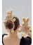 Bunny Peluş Tavşan Kürklü Simit Toka 1