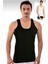 Erkek Penye Klasik Siyah Atlet TER0101 6'lı Paket + Elastan Likralı Pamuklu Boxer Siyah Külot TER0114 6'lı Paket 1