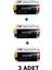 3 Adet Cr2 Lityum Pil (3 V, 800 Mah) 1
