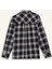 Oversize Geniş Kalıp Kareli Flanel Uzun Kollu Gömlek G0502AX25AU 3