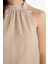 Regular Fit Halter Yaka Şifon Kolsuz Bluz G0129AX25AU 6