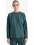 Relax Fit Bisiklet Yaka Sweatshirt F1013AX25AU 3