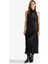Regular Fit Degaje Yaka Saten Kolsuz Bluz G2999AX25AU 2