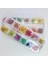 Gerçek Kuru Süsleme Çiçekleri 12'li Nail Art 3D 2